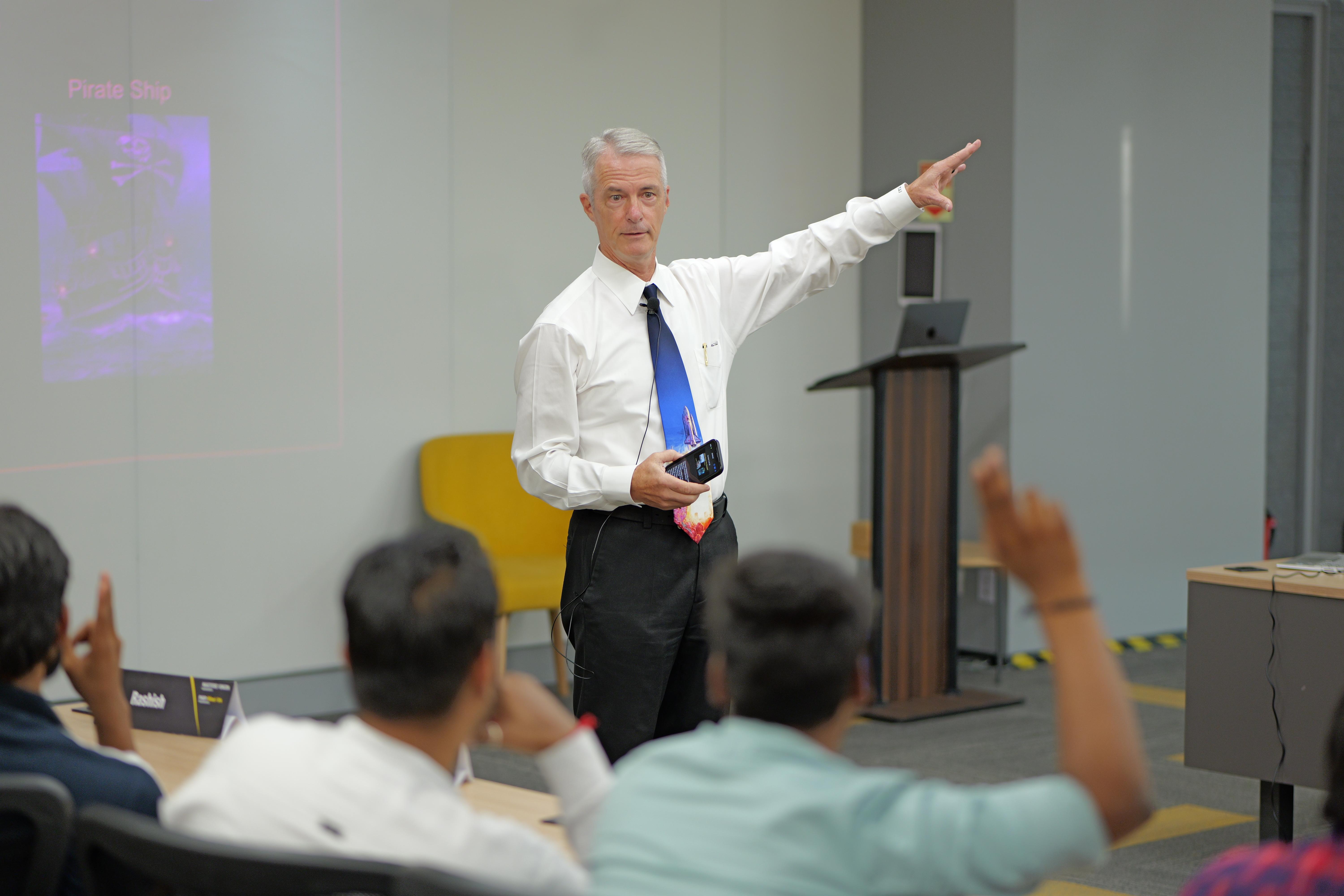 The Moon Base Challenge: What NASA’s Chief Knowledge Officer Taught Our Students