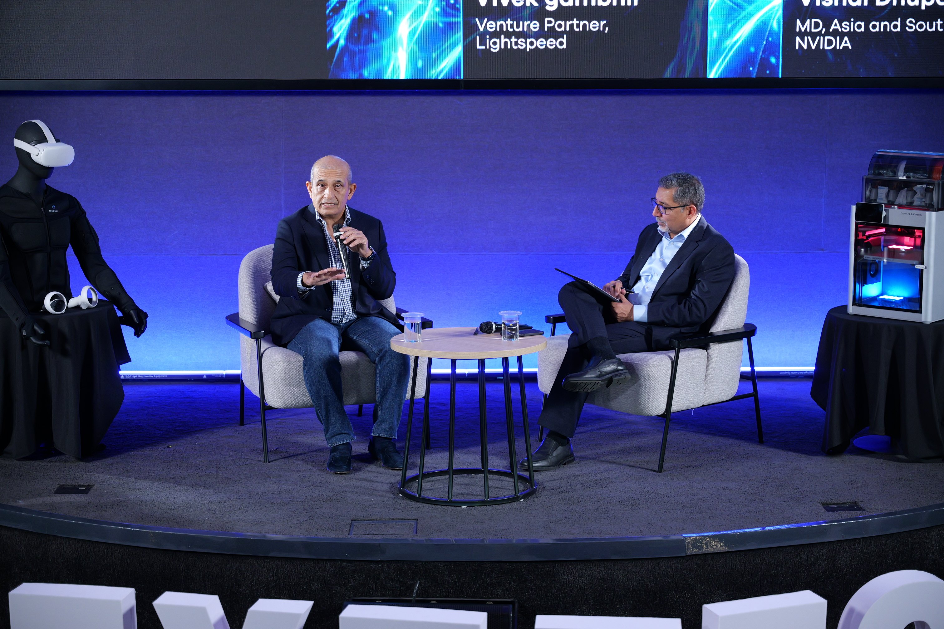 NVIDIA’s Vishal Dhupar speaking on India’s AI future