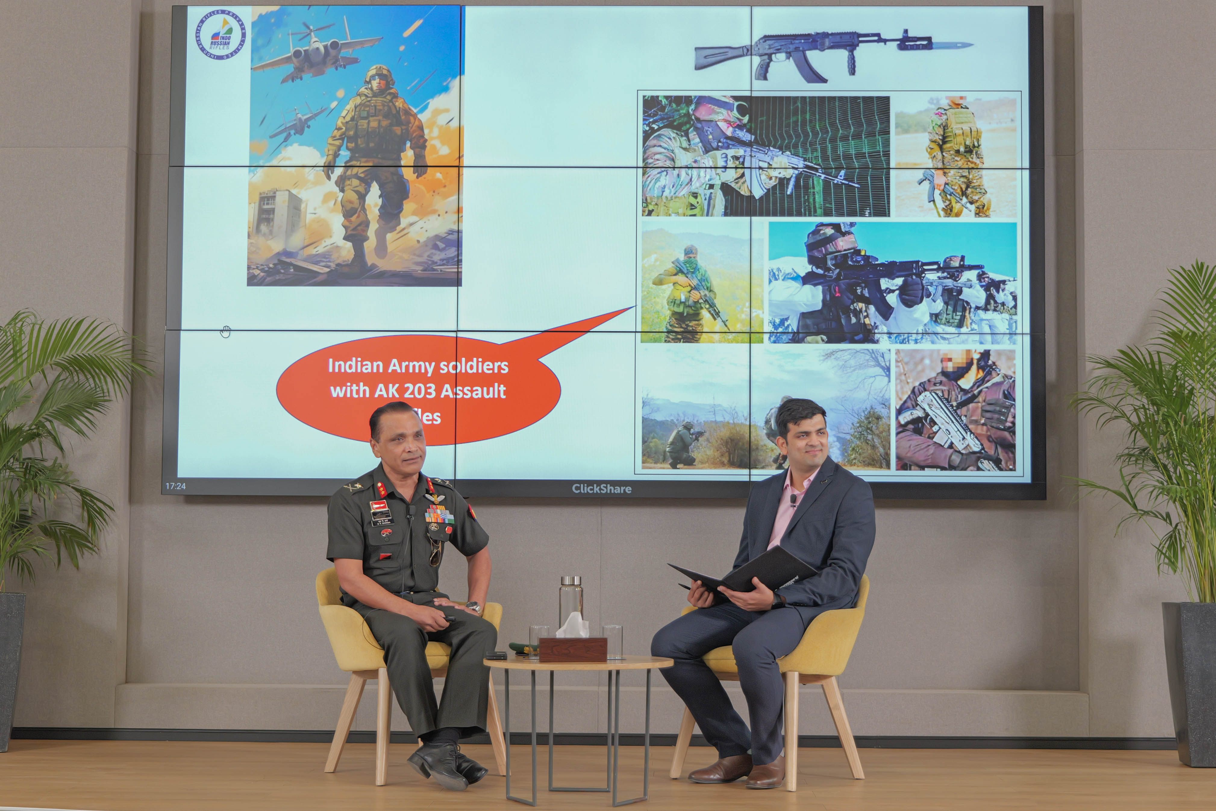 CEO of Indo-Russian Rifles Pvt Ltd at Masters’ Union’s Fireside Chat