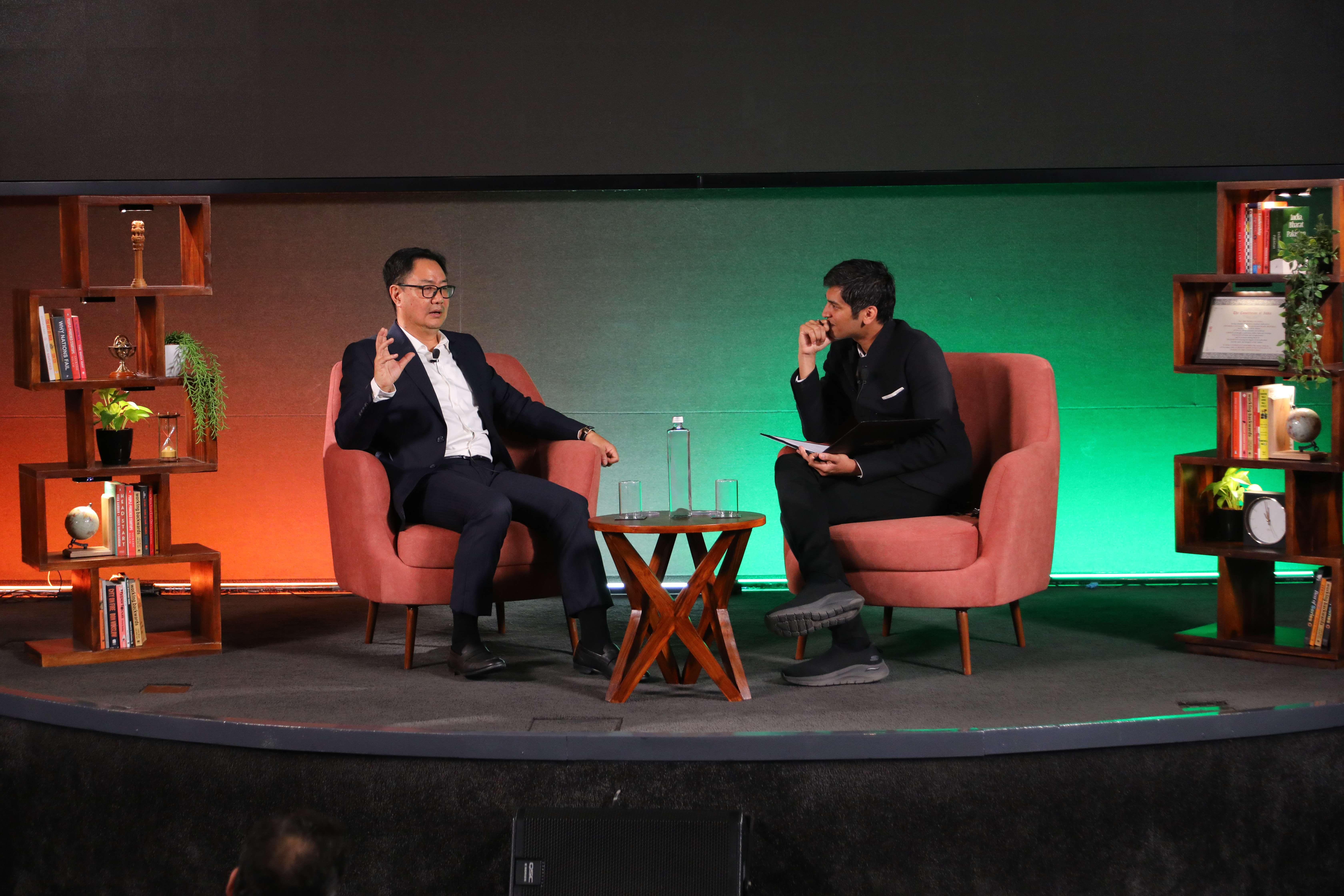 Kiren Rijiju Conversation with Pratham Mittal