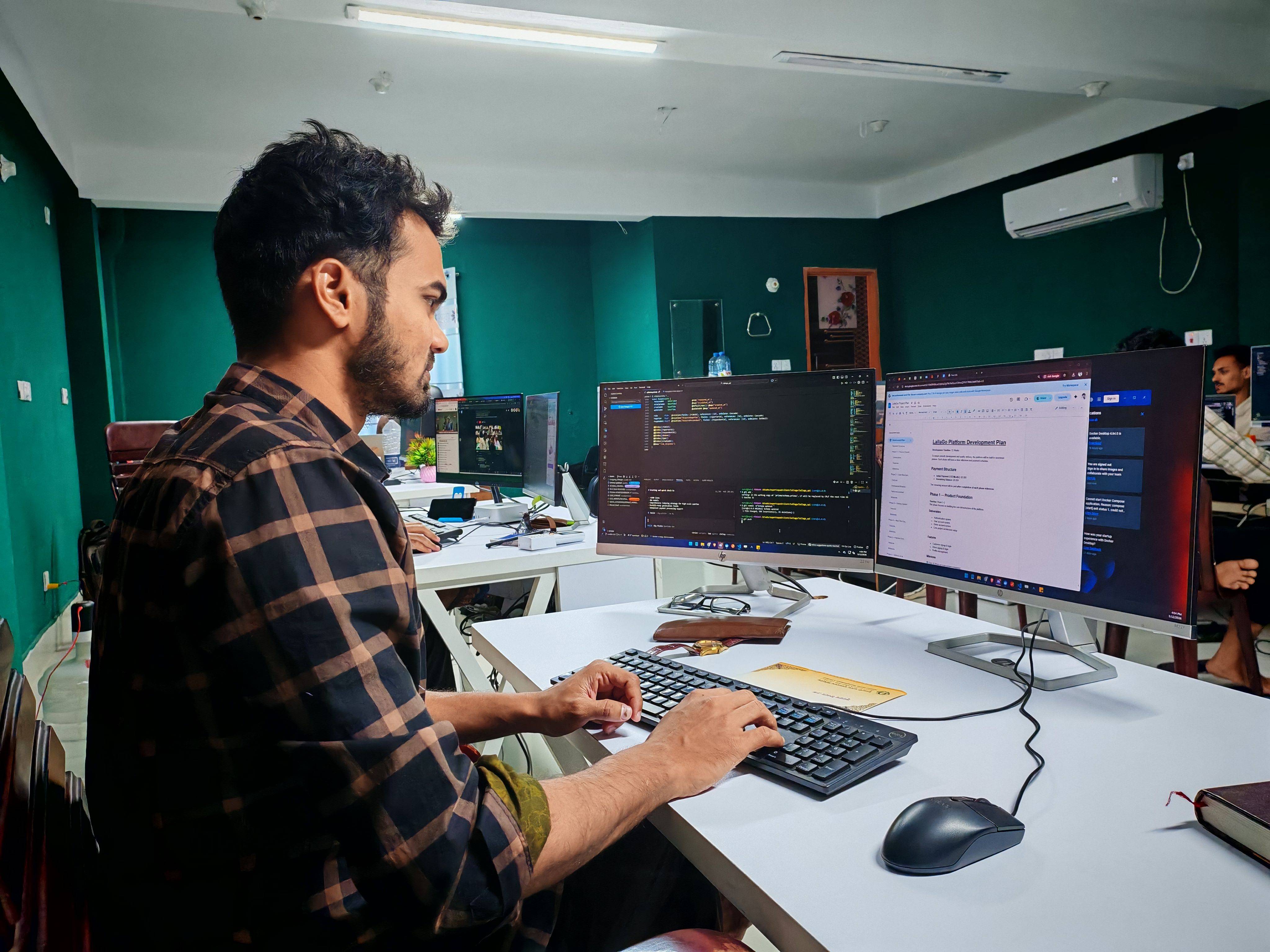 Software engineer using AI coding tools to build applications and prepare for AI-driven software engineering careers